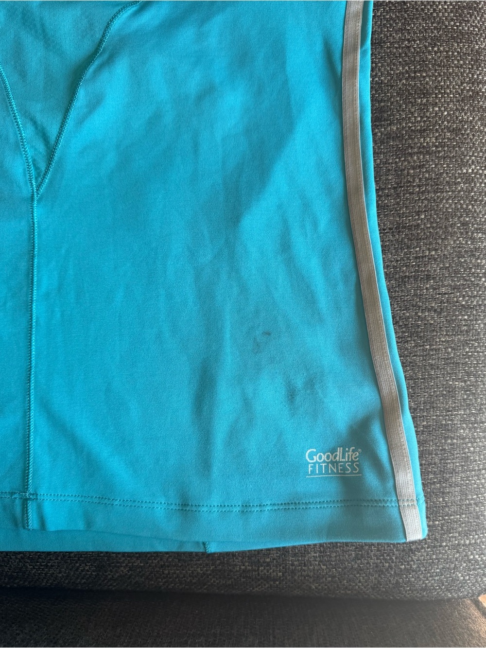 Blue Adidas Climacool Workout Tank Top With Racerback - Picture 6 of 11